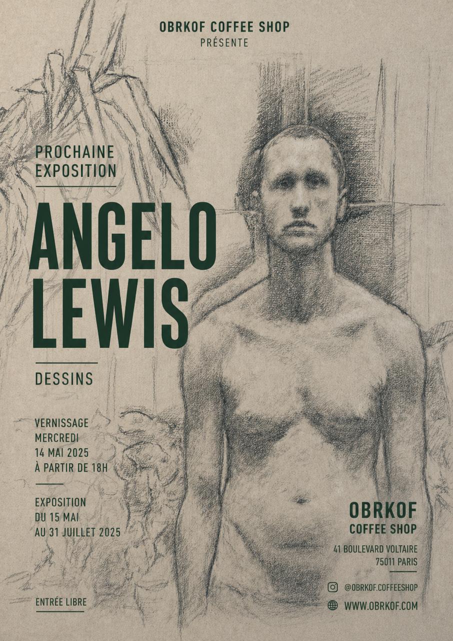 À l’affiche : Angelo Lewis, dessins