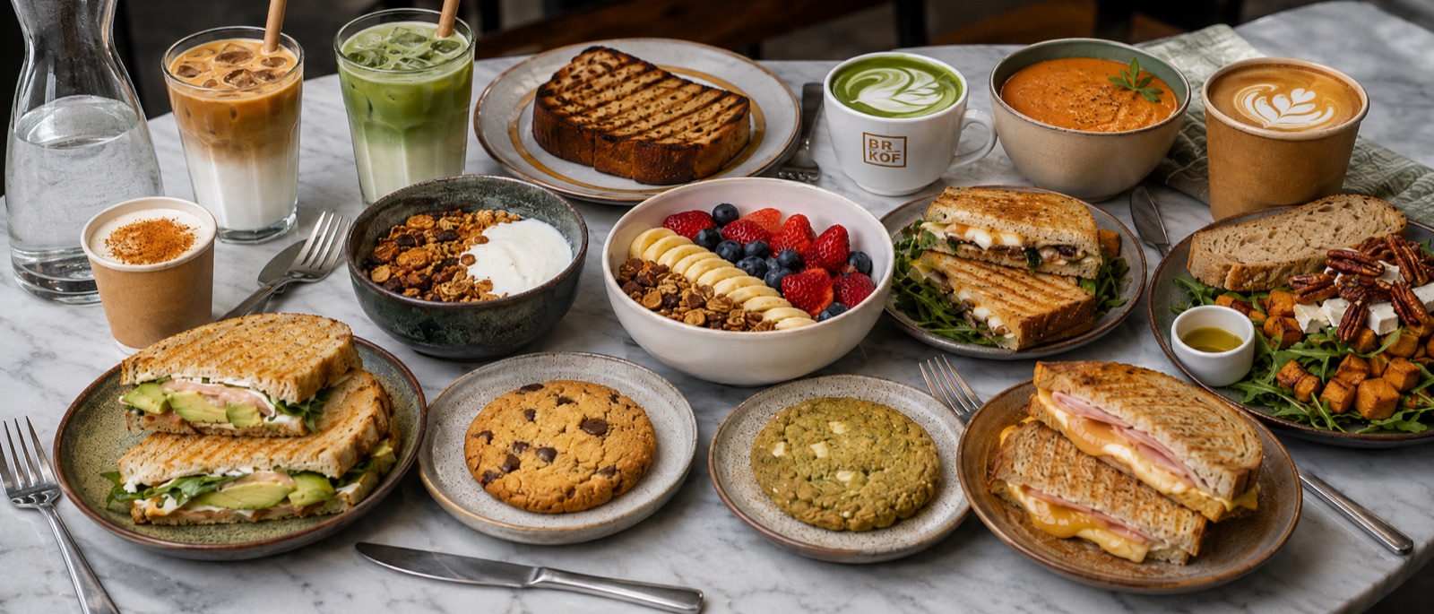 Brunch & lunch, 7 days a week from 8am